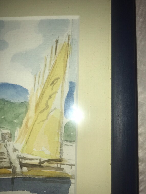 Bild Segelboot Am Steg Mardorf Am Steinhuder Meer Etsy