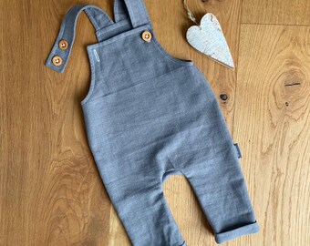 linen dungarees baby