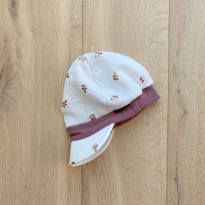 Summer hat, summer hat, airy hat, summer beanie, summer cap, baby hat, muslin cap, children&#39;s hat, muslin, cap, child hat