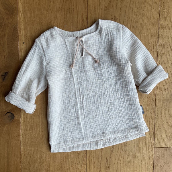 Musselinshirt Baby Kinder, Musselin Baby, Kindershirt, Tunika Kinder, Musselin Junge, Hose Leinen, Musselin Mädchen