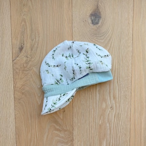 Summer hat, summer hat, airy hat, summer beanie, summer cap, baby hat, muslin cap, children&#39;s hat, muslin, cap, child hat