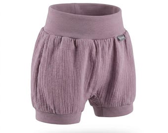 Muslin harem pants, muslin, baby harem pants, girls' harem pants, harem pants, baby pants, children's pants, long harem pants, handmade children's clothing