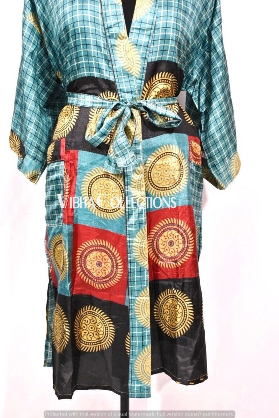 silk sari kimono