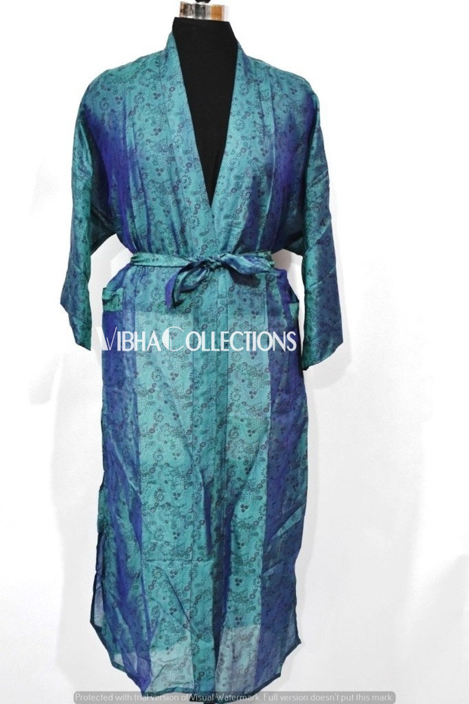 silk sari kimono