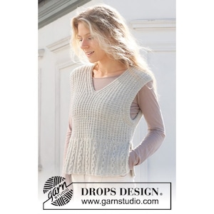 Handmade Alpaca Blend Sweater Vest: Sleeveless Knit Layering Vest
