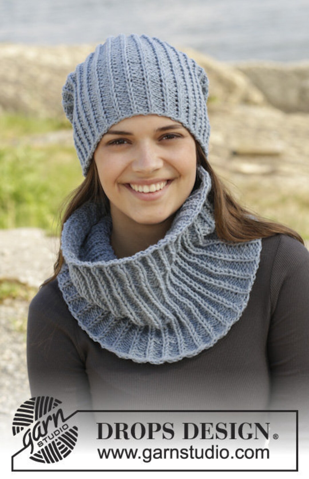 Hand Knitted Women's Hat and Neck Warmer Merino Wool Hat - Etsy