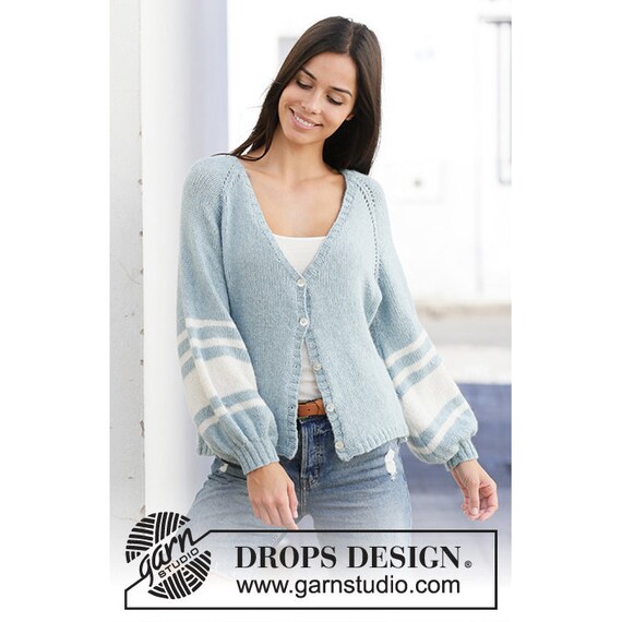 Hand Knitted Women's Cardigan in Alpaca 