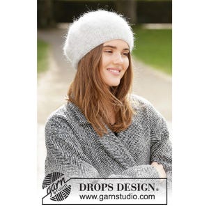 Hand Knit Alpaca Wool Beret: Women&#39;s Winter Hat