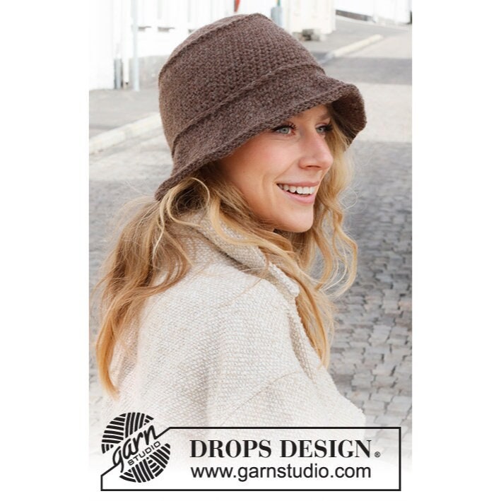 Hand Made Bucket Hatwool Hat Knit Bucket Hat - Etsy