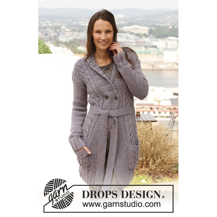 Hand Knitted Women's Cardigan in Alpaca 