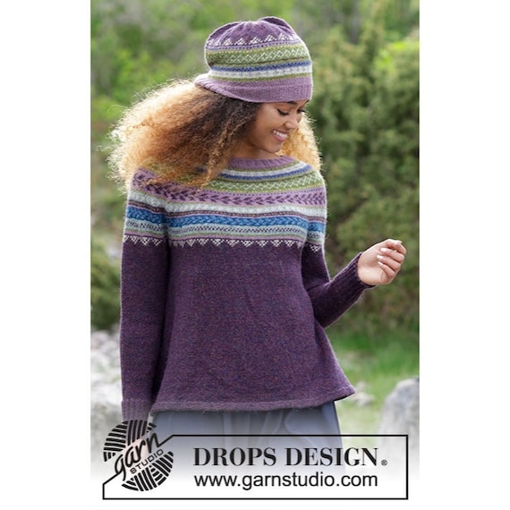 Nordic knit jumper sale