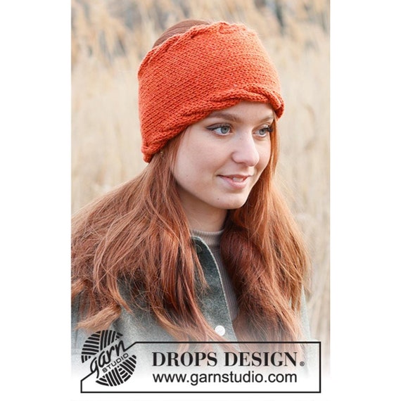 Hand-knitted Alpaca Wool Headband: Cable Knit Ear Warmer  display picture 2