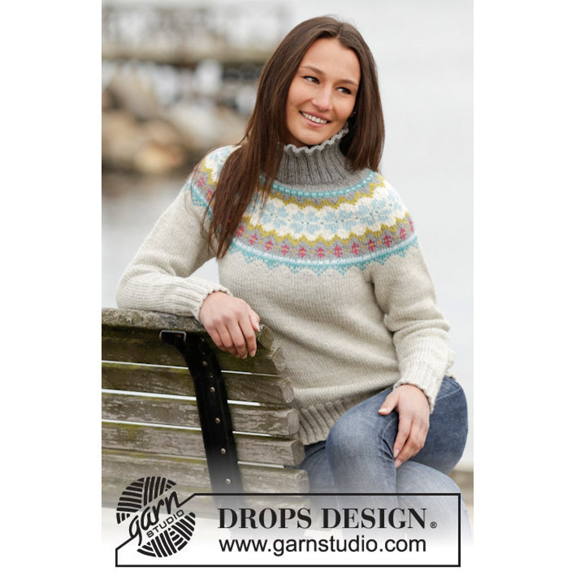 Pull norvégien fait main pour femme pull à col haut - Etsy France