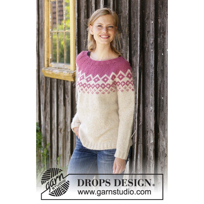 Jumper Alpaca Sweater Nordic 