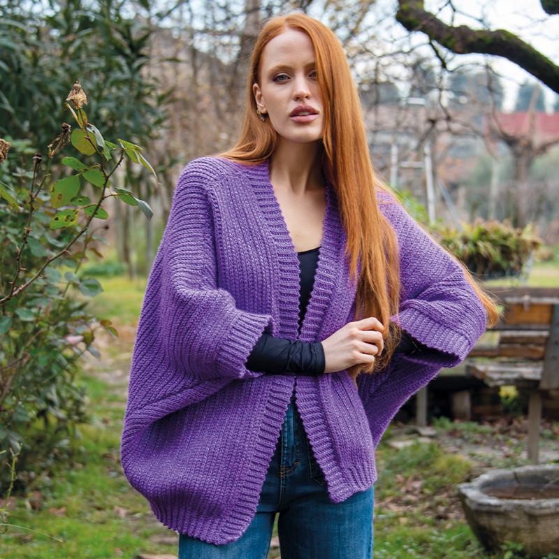 used★Twins Florence V/N Oversize Knit Hand Knit Wool V-neck Sweater: Oversized Slouchy Cream Knit - Etsy