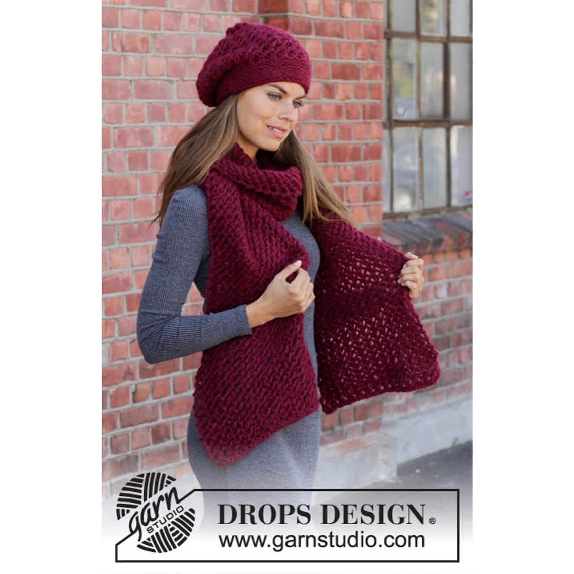 Hand Knitted Alpaca Beret and Scarf Set: Chunky Knit Winter Set - Etsy