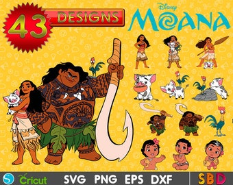 Maui Moana Clipart Etsy Maui Moana Clipart Etsy