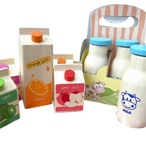 Milch und Saftset, English labeling