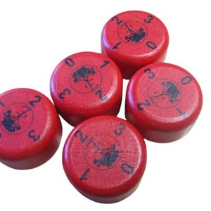 5 switches for wooden kitchen or stove 5 knobs for kitchen stove Children&#39;s kitchen accessories
