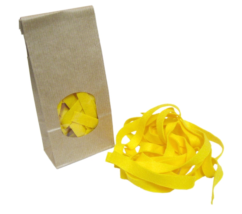 Felt Play Food Pasta Tagiatelle, Miniature Food, Role Play Grocery Shop accessoires, Pretend Play Kitchen image 1