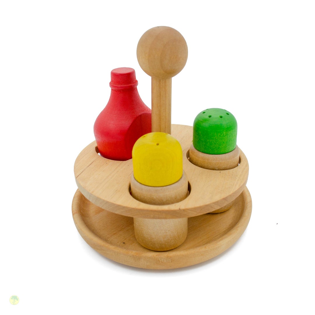 Spice Holder Spice Rack Made of Wood Etsy