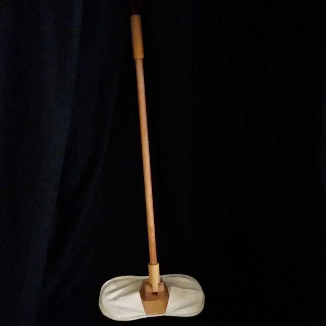 Cleaning Mop Made of Wood Etsy