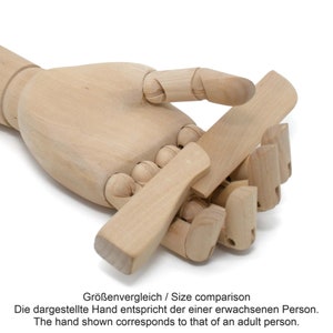 Holzmesser 3 Stück Kinderküchenzubehör Bild 4