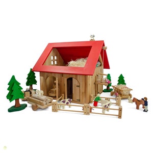 ESTIA farm / stable made of solid oiled beech wood