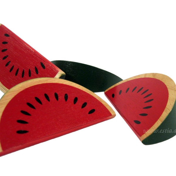 Watermelon Wooden Miniature main image 0