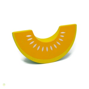Wooden Play Food honey melon, Miniature Food, Role Play Grocery Shop accessoires, Pretend Play Kitchen image 3