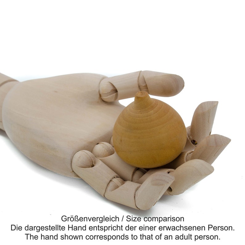 Zwiebel aus Holz Kaufladengemüse Bild 4