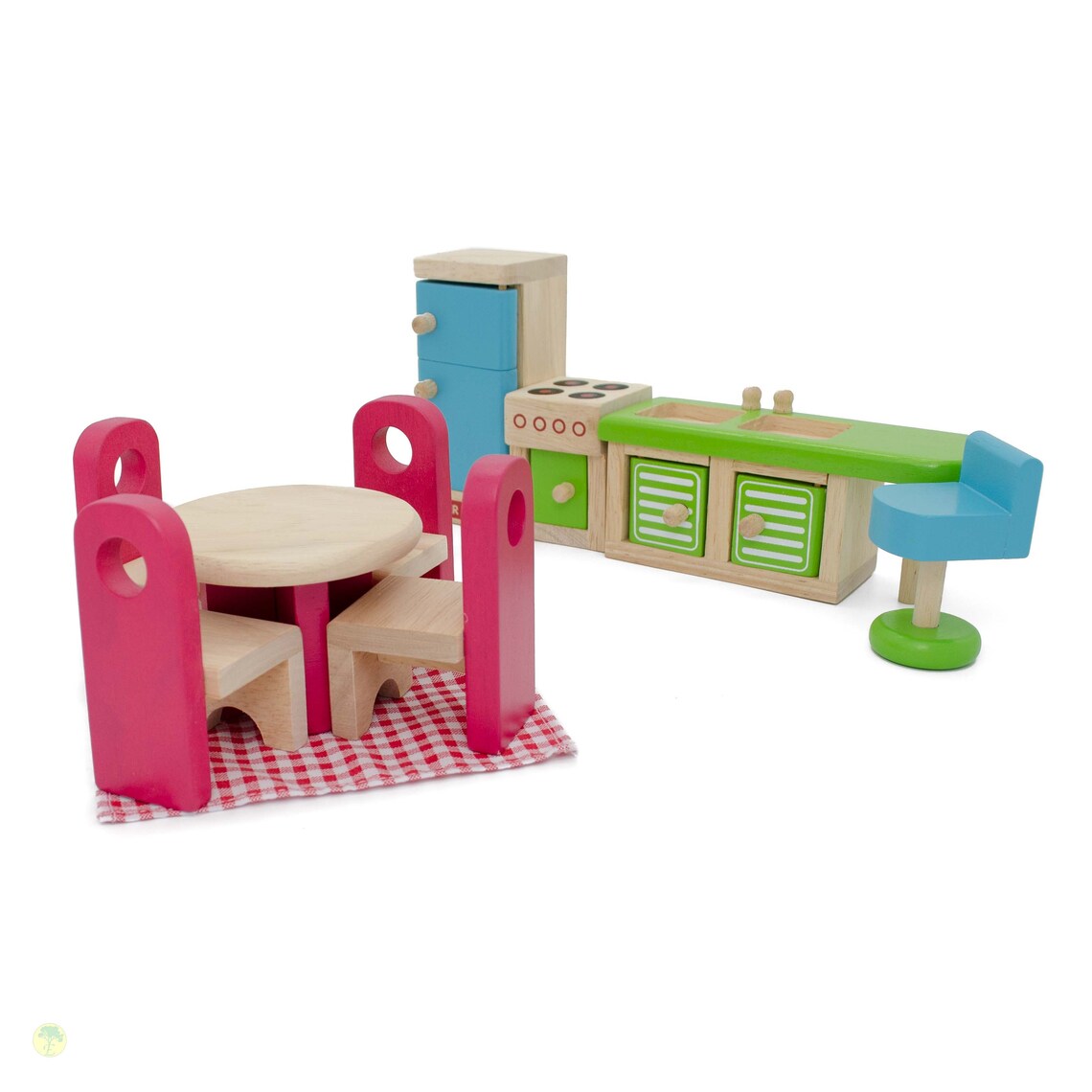 Dollhouse Furniture Kitchen Dollhouse Furniture Made of Wood - Etsy