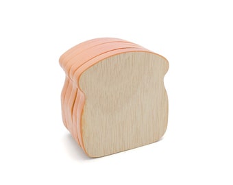 Toast to cut, wooden toy