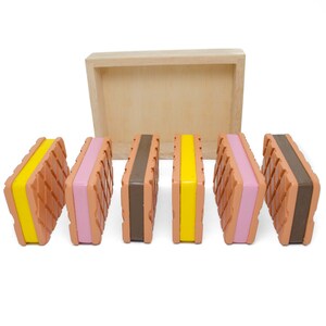 Ice cream wafers, wooden toy image 4