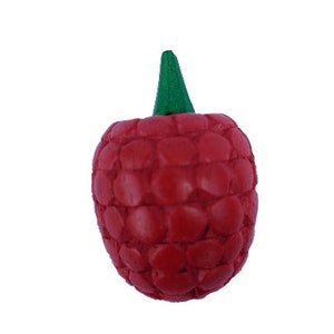 Raspberry hand carved wooden shop accessories