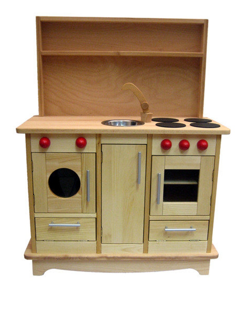 Kid's Kitchen. Wooden play kitchen Thumblina kitchen image 2