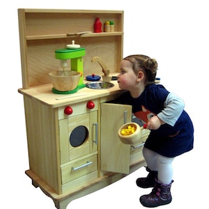 Kid's Kitchen. Wooden play kitchen Thumblina kitchen image 1