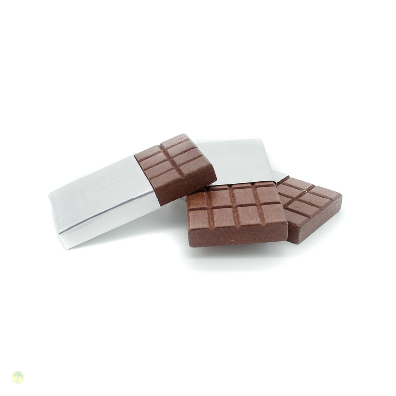 Wooden Play Food chocolate brown image 1