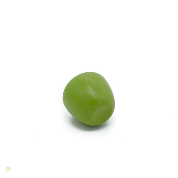 Wooden Green Apple - Etsy