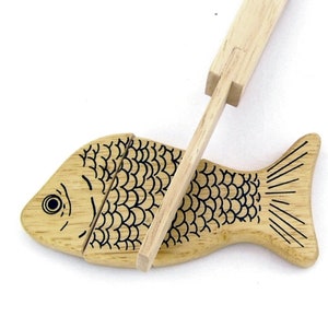 Fish to cut, Wooden Play Food