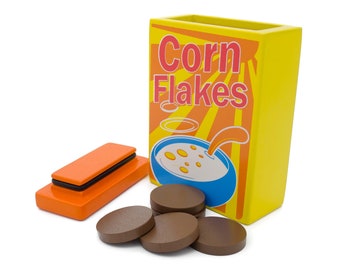 wooden Corn Flakes Box