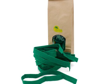 Spinach tagiatelle, shop accessories, pasta, miniature food