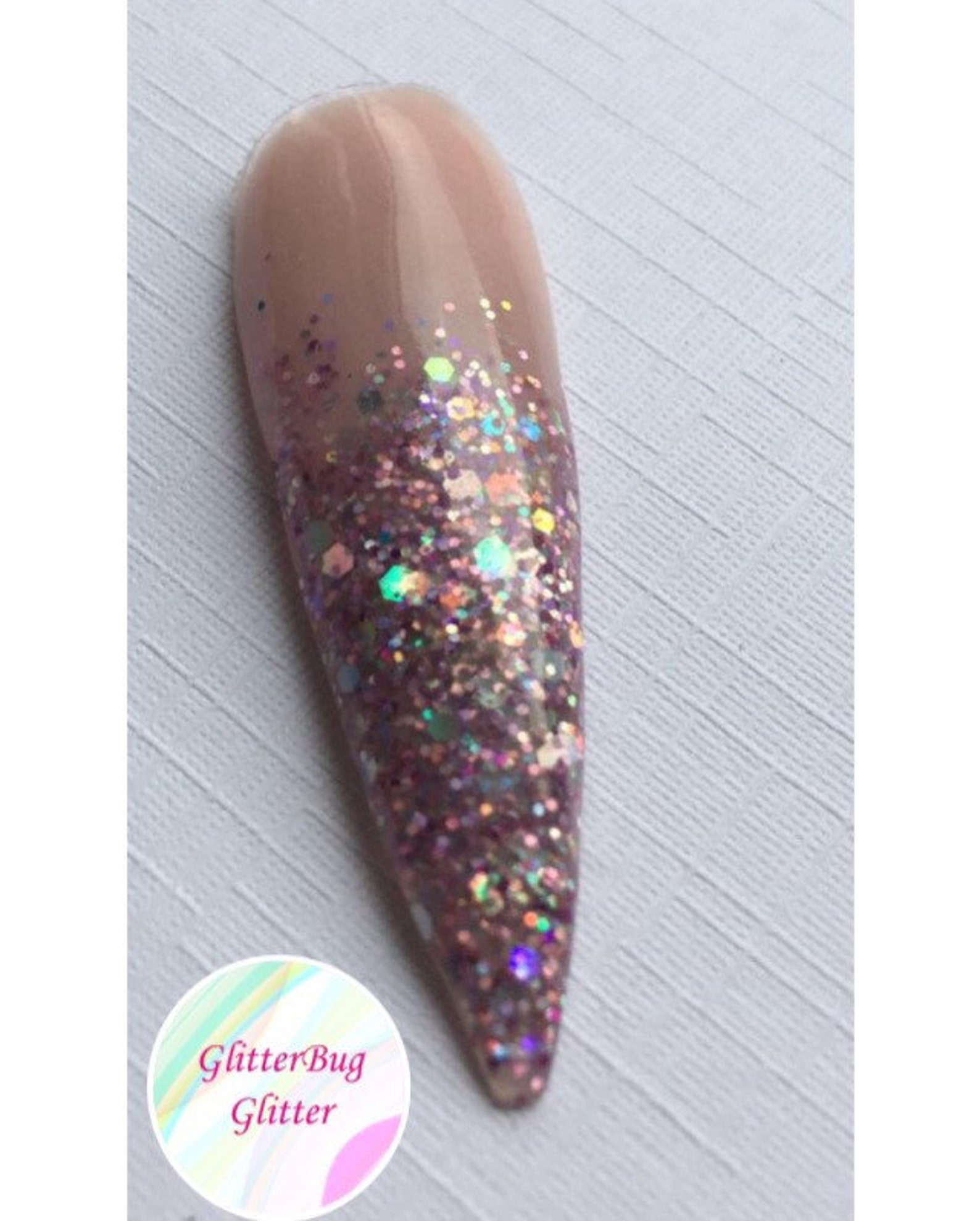 Nail art glitter Zara | Etsy