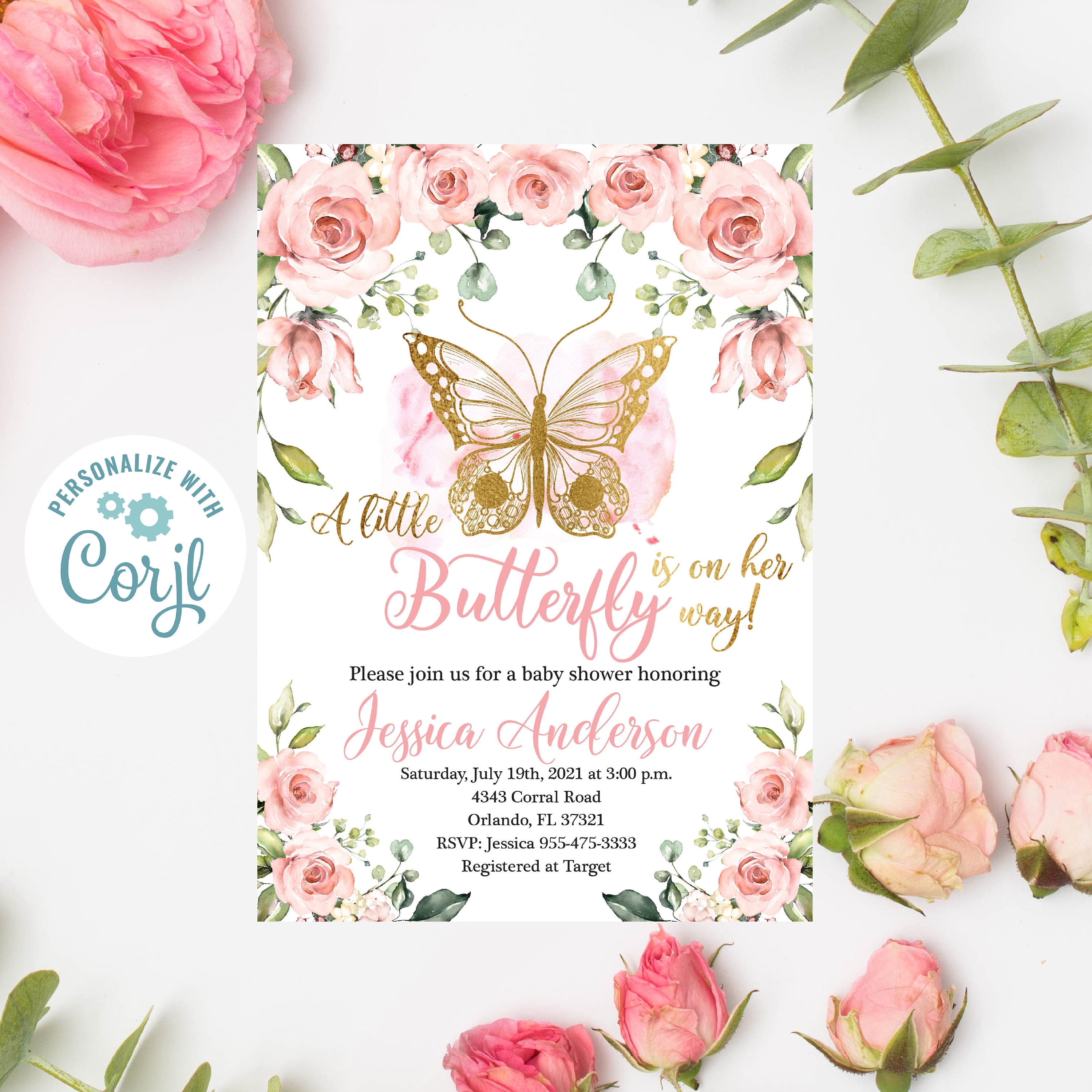 Editable Butterfly Invitation Template prntbl concejomunicipaldechinu Editable Butterfly Invitation Template prntbl concejomunicipaldechinu
