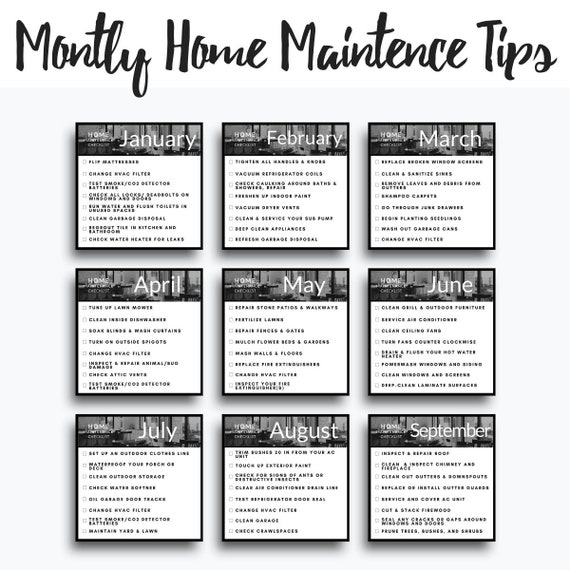 28+ February Home Maintenance Tips Collection