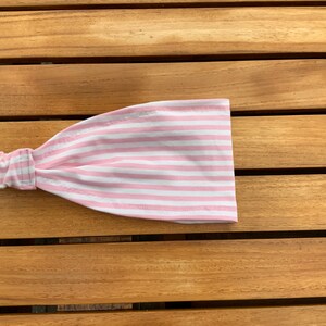 Haarband, Bandana Hamburg Liebe pink Blumen Bild 3