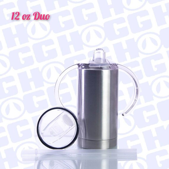 12 OZ SUBLIMATION SIPPY TUMBLER (DISCONTINUED)