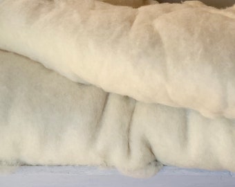 Yak VLIES (119 Euro/kg) NUNO Filzwolle naturweiss ecru Wolle filzen