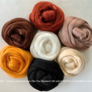 Gekamde viscose VEGAN (72 euro/kg) ENKELE KLEUREN Feeënhaar KLEURKEUZE Feeën elfenpoppenhaar