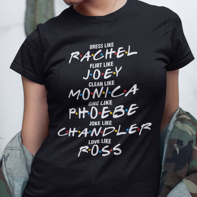 T Shirt Friends Tv Show Clothes from Friends Show Tshirt  Etsy